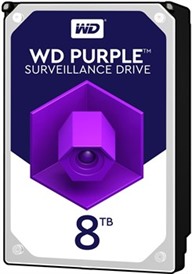 Western Digital 8TB Purple 3.5" SATA3 5400RPM Surveillance Drive